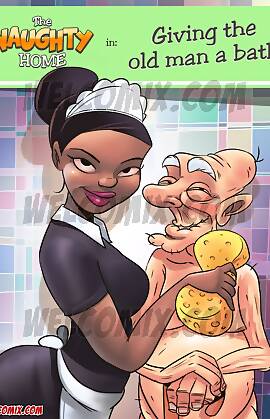 Naughty Fam  (Chapter 07 - Giving The Old Man A Bath)