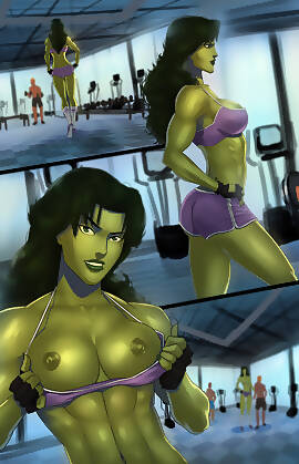 She-Hulk Workout Savage She-Hulk  (Chapter 01)
