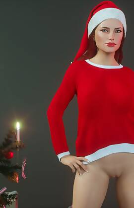 XMass Shaved Pussy  (Chapter 01)