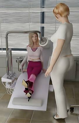Alice/s Diary  (Chapter 14 - Hot Lesbian Seduction In Dentists Office)