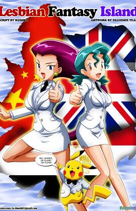 Lesbian Fantasy Island - Digimon, Pokemon  (Chapter 01 - Sora And Dawn)