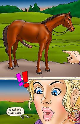 Seduced Amanda  (Chapter 26 - Riding A Stallion)