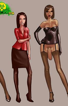 IDG Sketches And Pin-ups  (Chapter 01 - Alexis/ Weekend Conference)