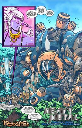 Main Comic Series  (Chapter 16 - Heavy Metal)