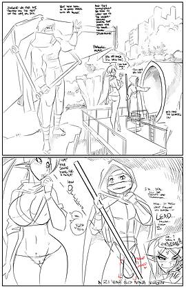 Syx Ninja Go - Teenage Mutant Ninja Turtles  (Chapter 01)