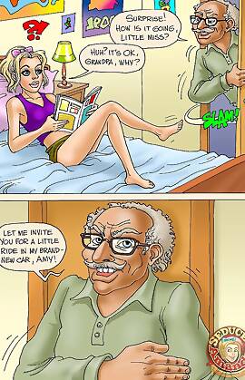 Seduced Amanda  (Chapter 17 - Grandpa And His New Ride)