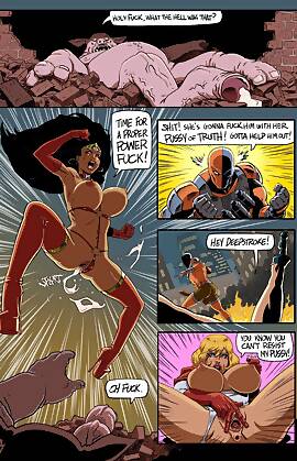 Wondercunt Justice League  (Chapter 01)