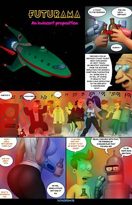 An Indecent Proposition Futurama  (Chapter 01)