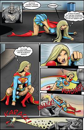 Epic Nihil Comics - Justice League  (Chapter 17 - Commission - Supergirl Decimated)
