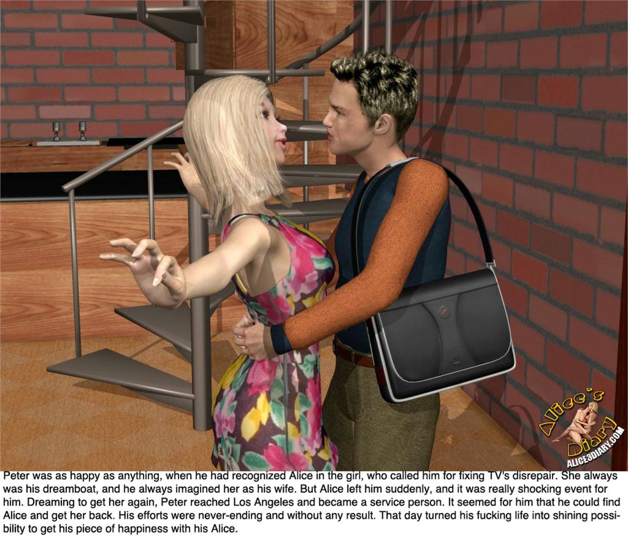 Alice/s Diary  (Chapter 28 - Things Are Improving Or Two Enthusiastic Cocksmen One Uns