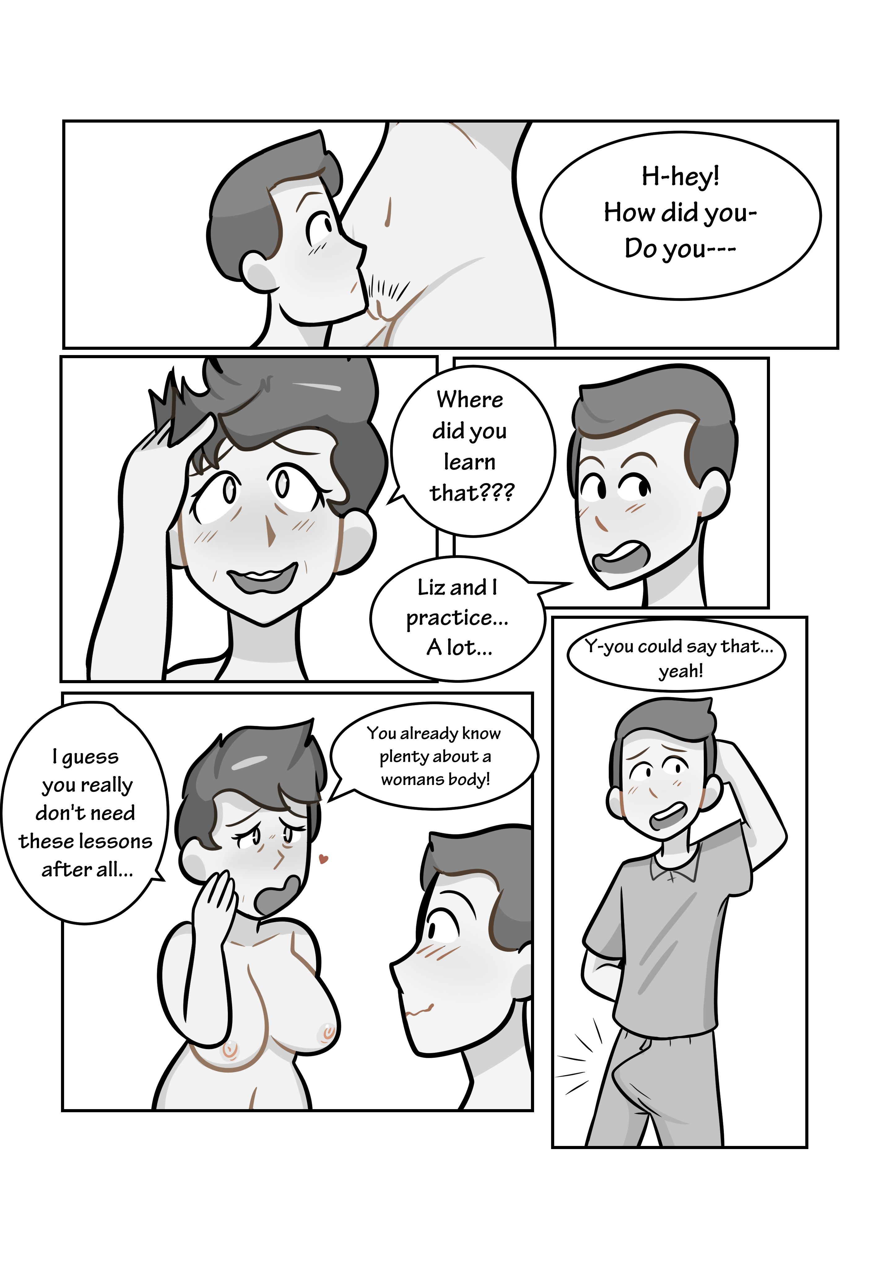 Uhh Mom, Why Are You Taking Your Clothes Off?  (Chapter 01)