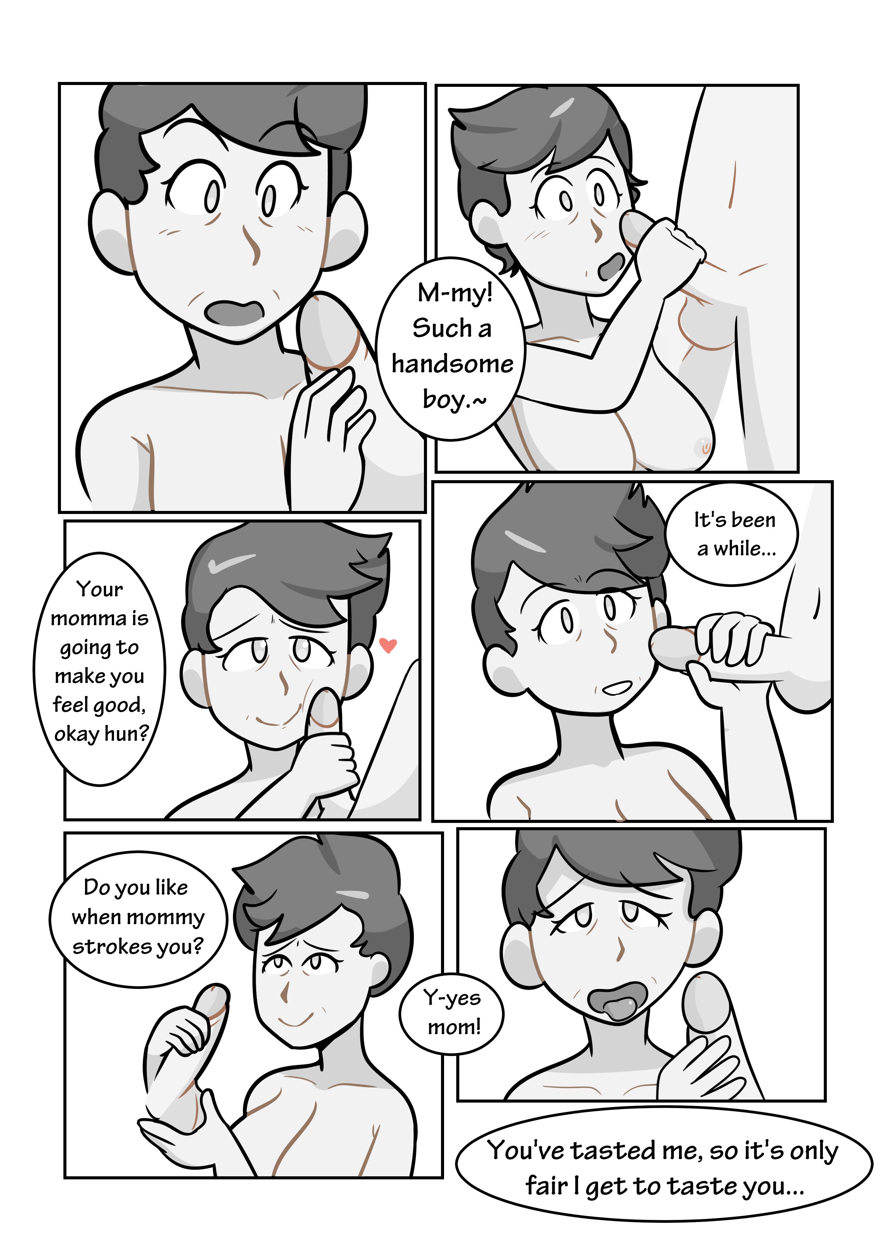 Uhh Mom, Why Are You Taking Your Clothes Off?  (Chapter 01)