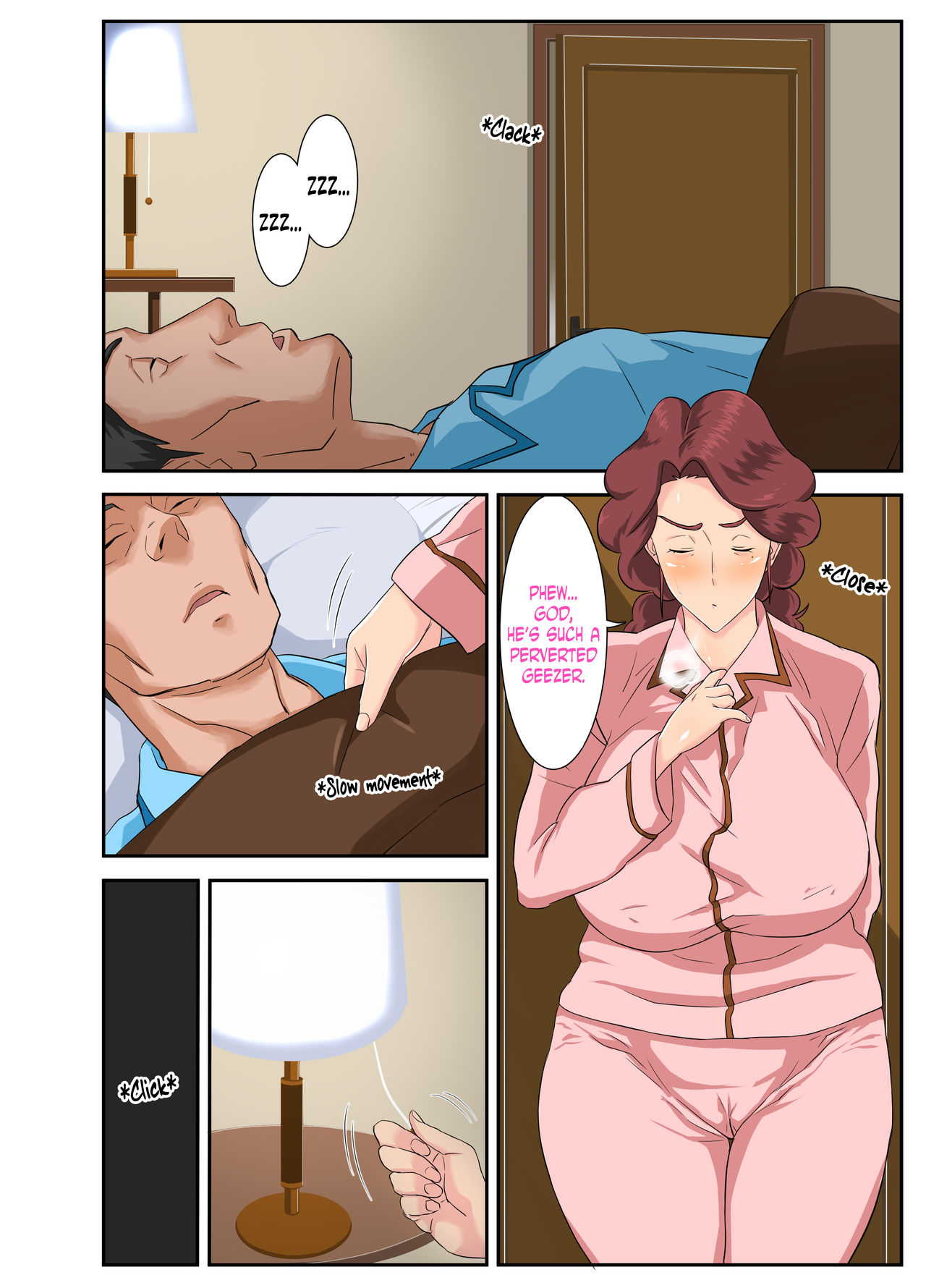 Kyojiri Tsuma Keiko To Zetsurin! Sukebe Jii  (Chapter 1)