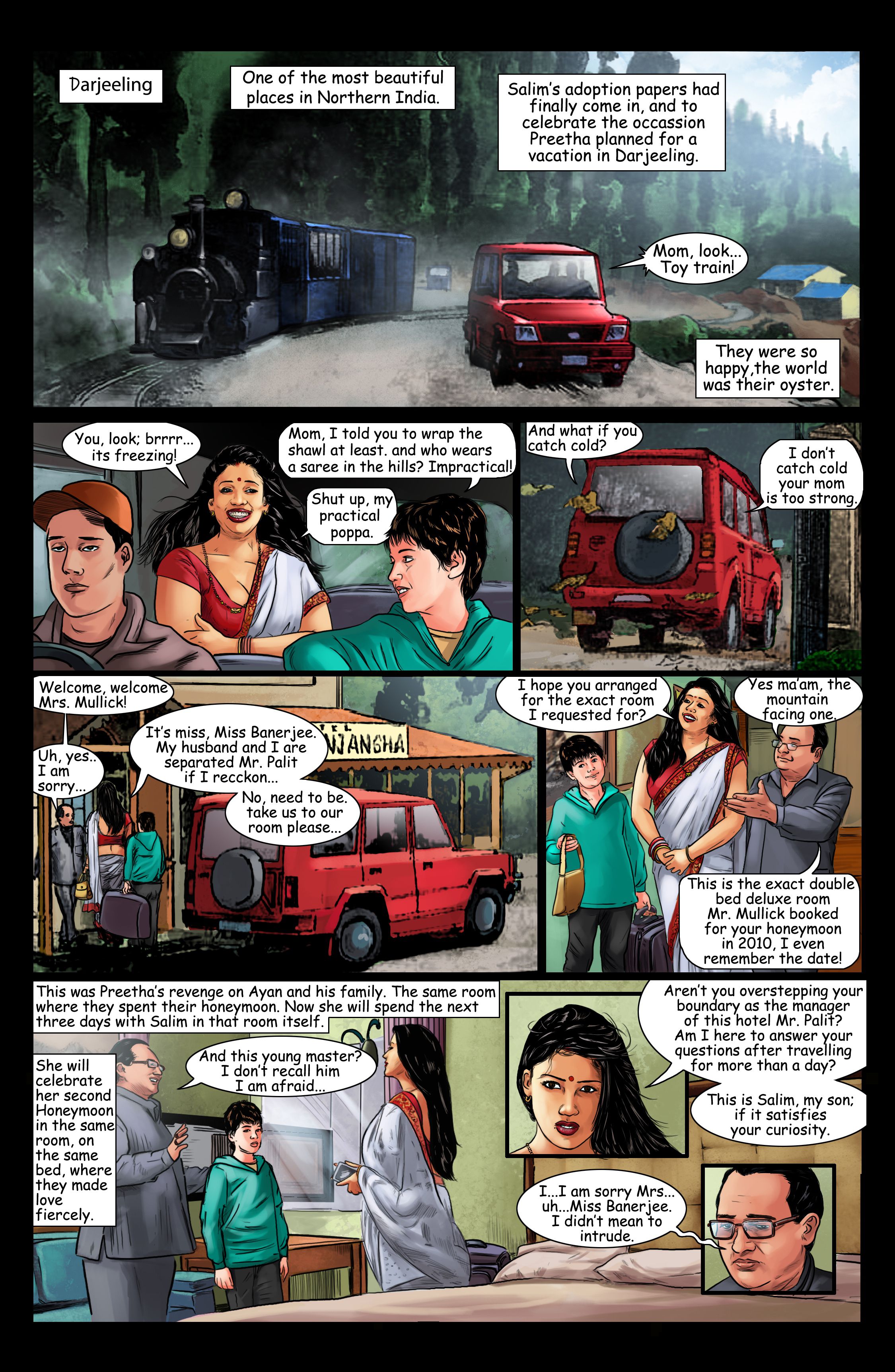 Motherhood â A Tale Of Love  (Chapter 2 - Honeymoon In Darjeeling 1)