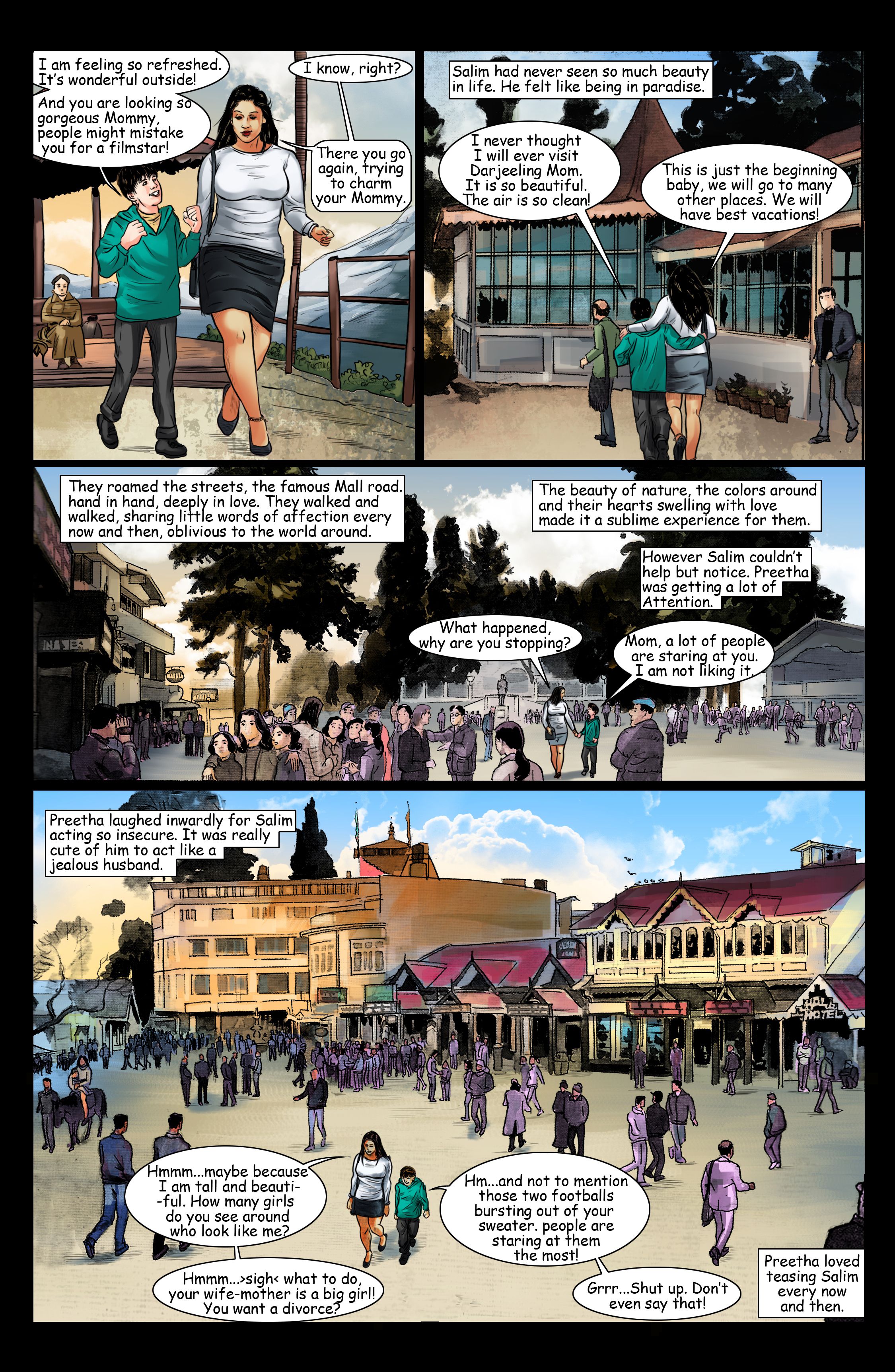 Motherhood â A Tale Of Love  (Chapter 2 - Honeymoon In Darjeeling 1)