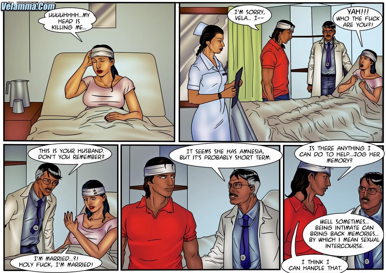 Velamma Dreams  (Chapter 11 - Vela Forgets Who She Is? And Who She Is Married To?)