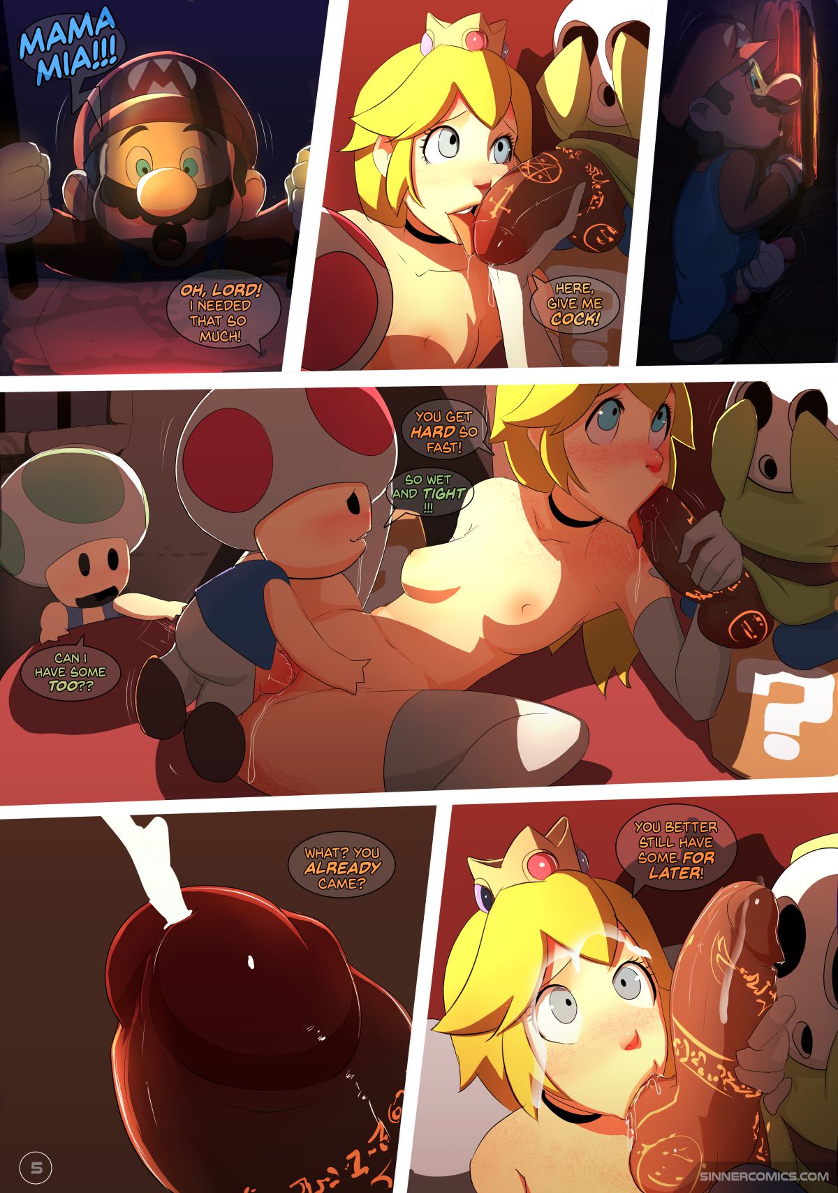 Princess Peach Mario Series  (Chapter 01)