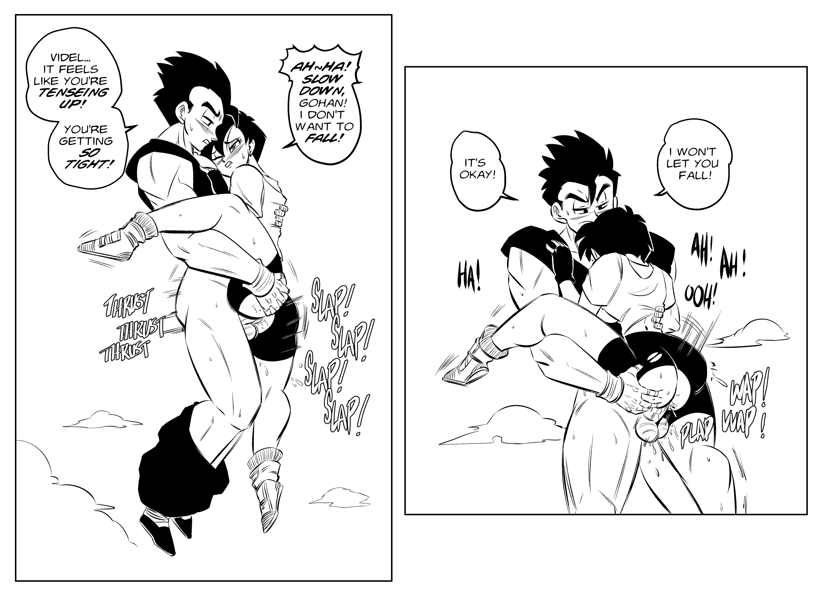 Midair TrainingDragon Ball Z  (Chapter 01)