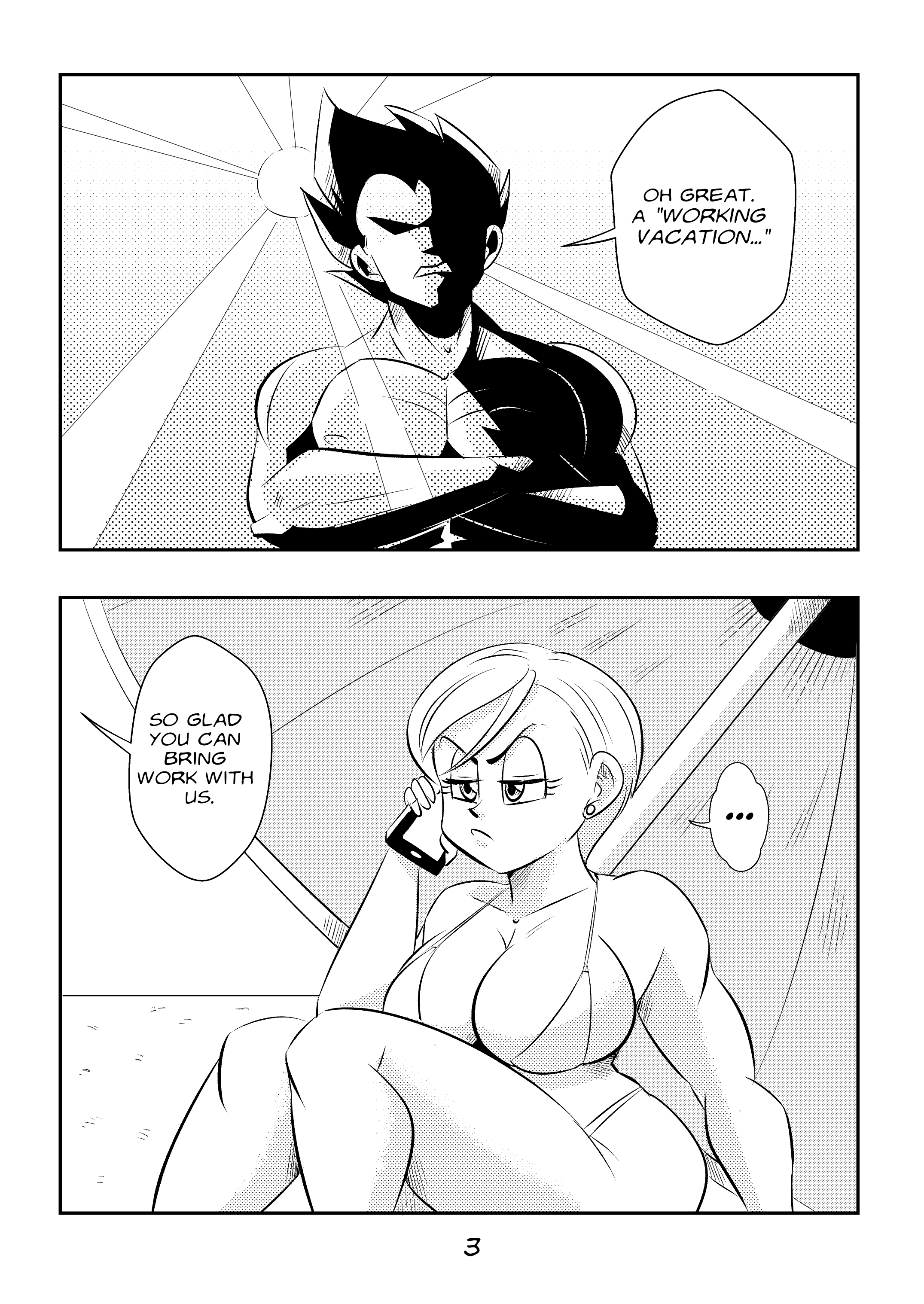 Beach CallDragon Ball Super  (Chapter 01)