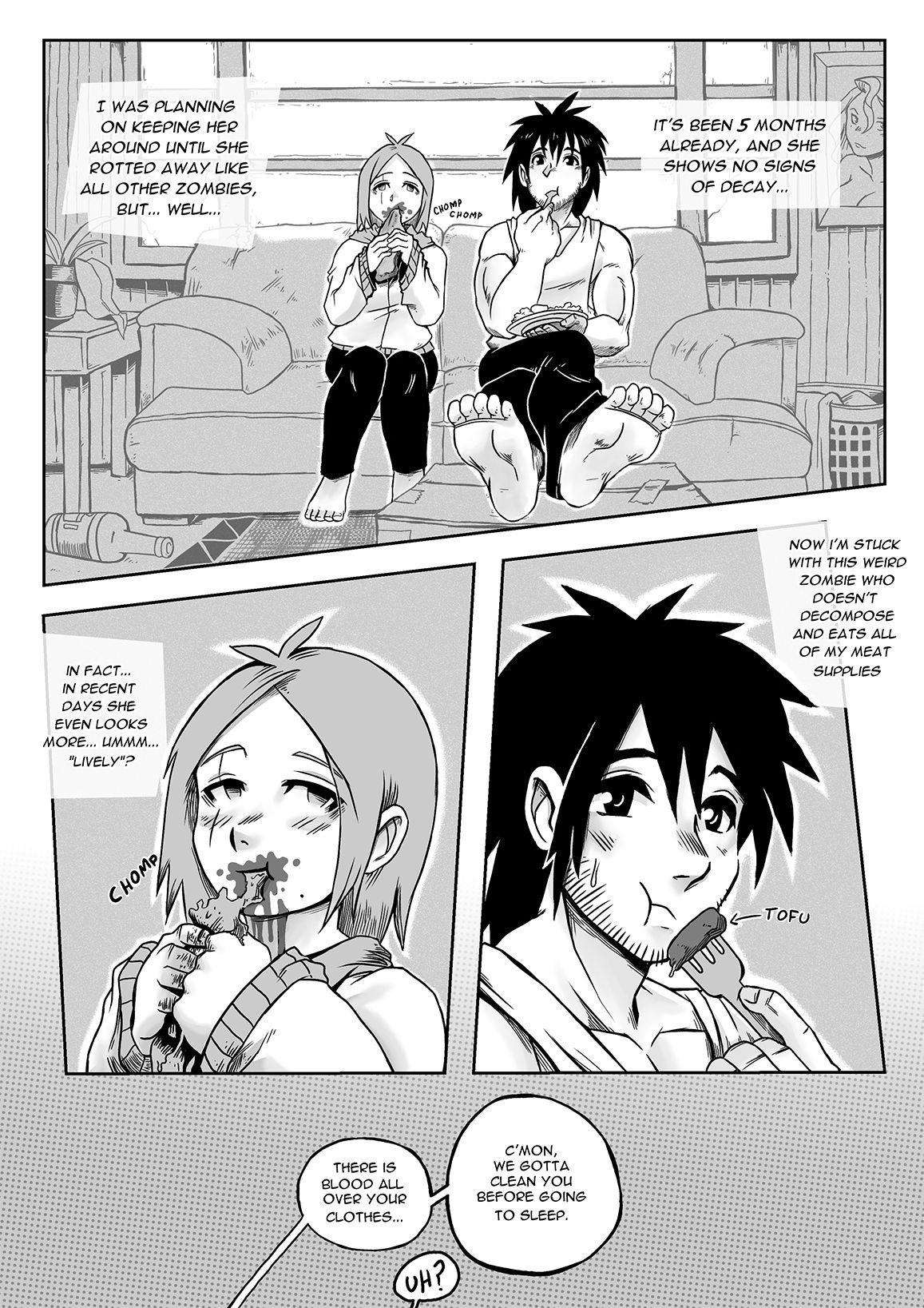 A Zombie Fell For Me?  (Chapter 01)