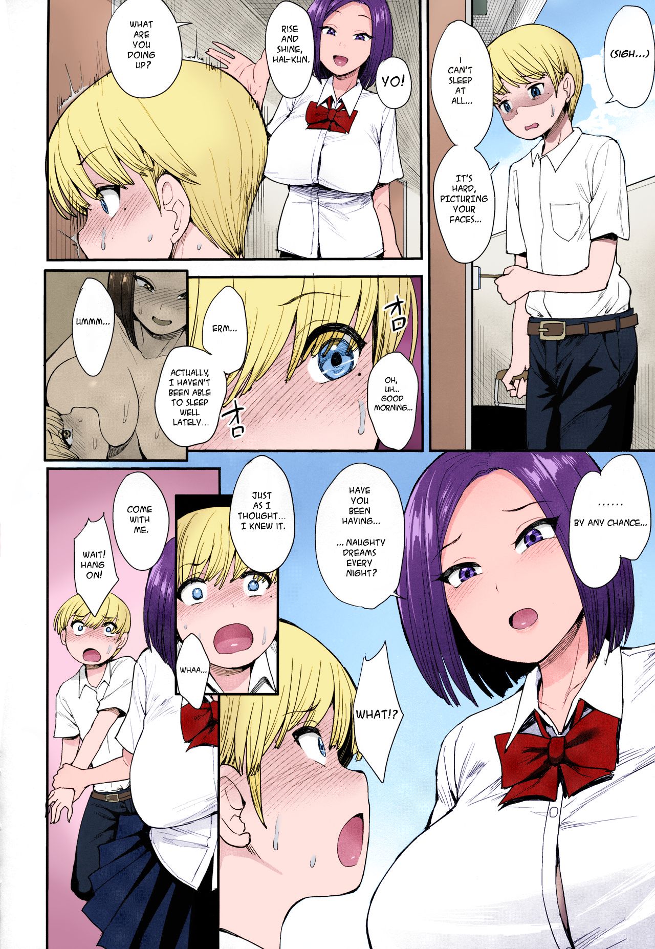 A Succubus Neighbor  (Chapter 1 - Colored)