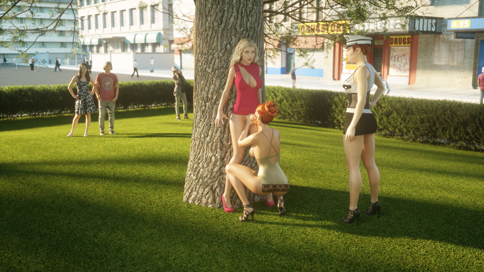 Anastasia & Eve - Under Arrest  (Chapter 00 - Bonus Prehistory)