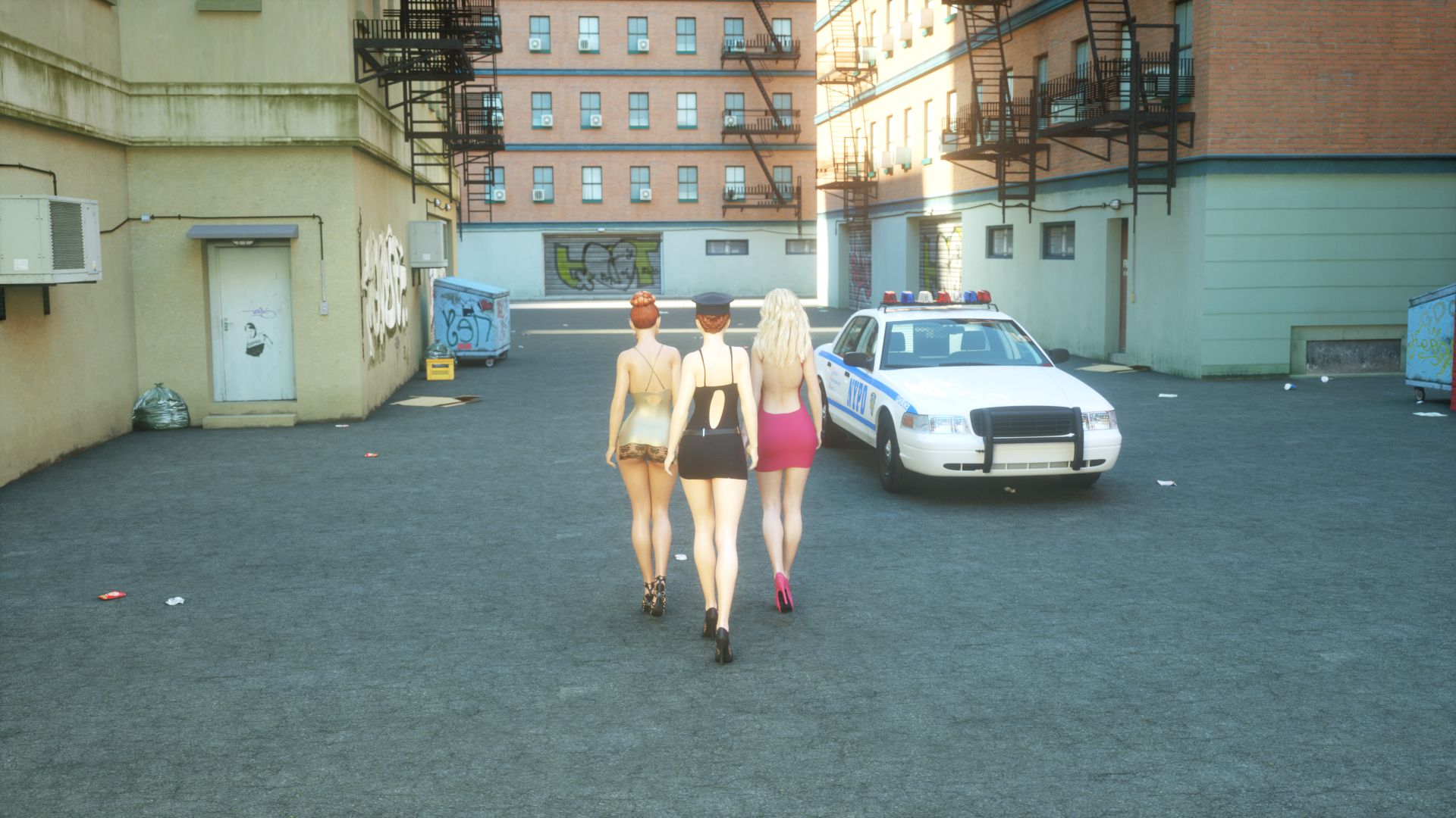 Anastasia & Eve - Under Arrest  (Chapter 01)