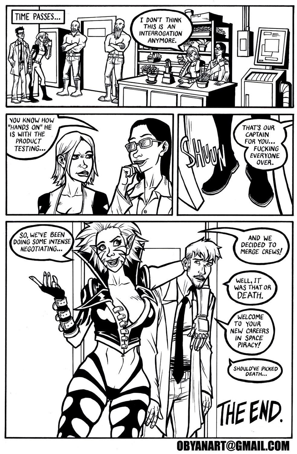 Black Comet Pirates  (Chapter 01)