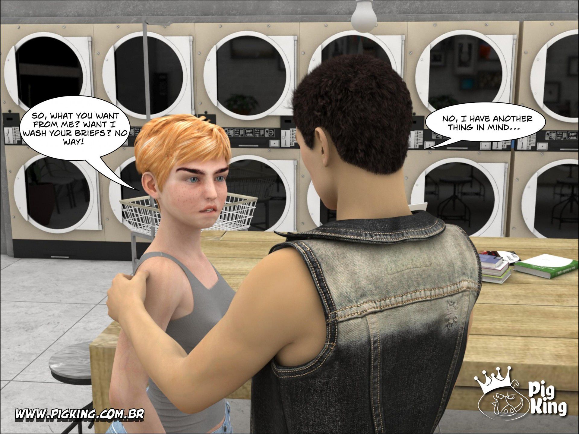 Coffee In The Laundry â Dominique  (Chapter 01)