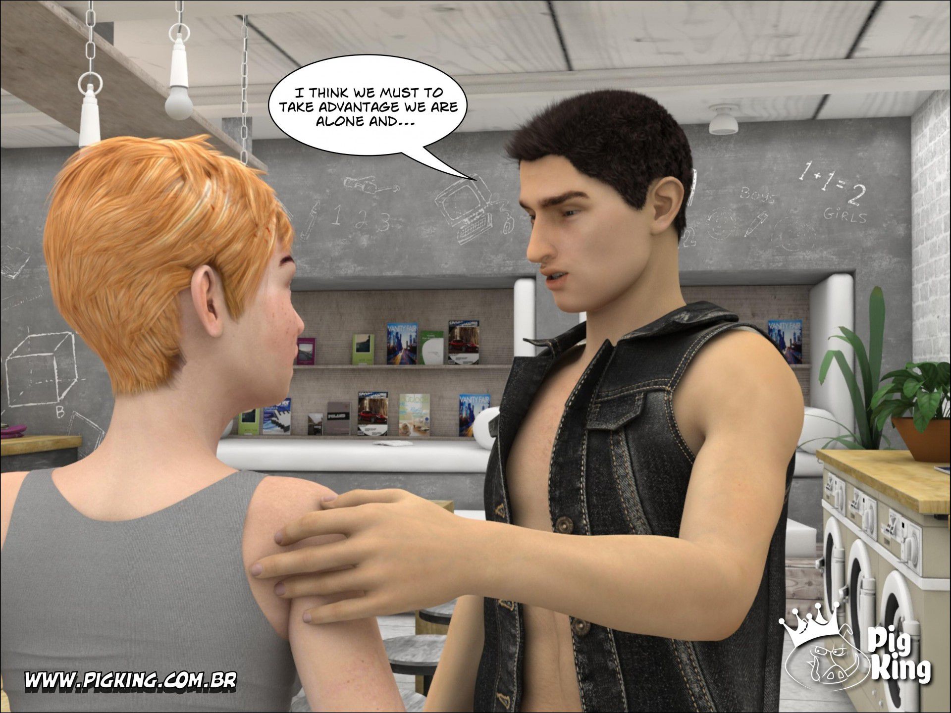 Coffee In The Laundry â Dominique  (Chapter 01)