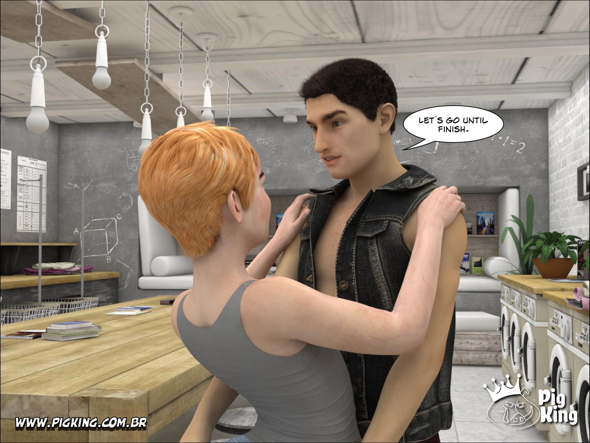 Coffee In The Laundry â Dominique  (Chapter 01)