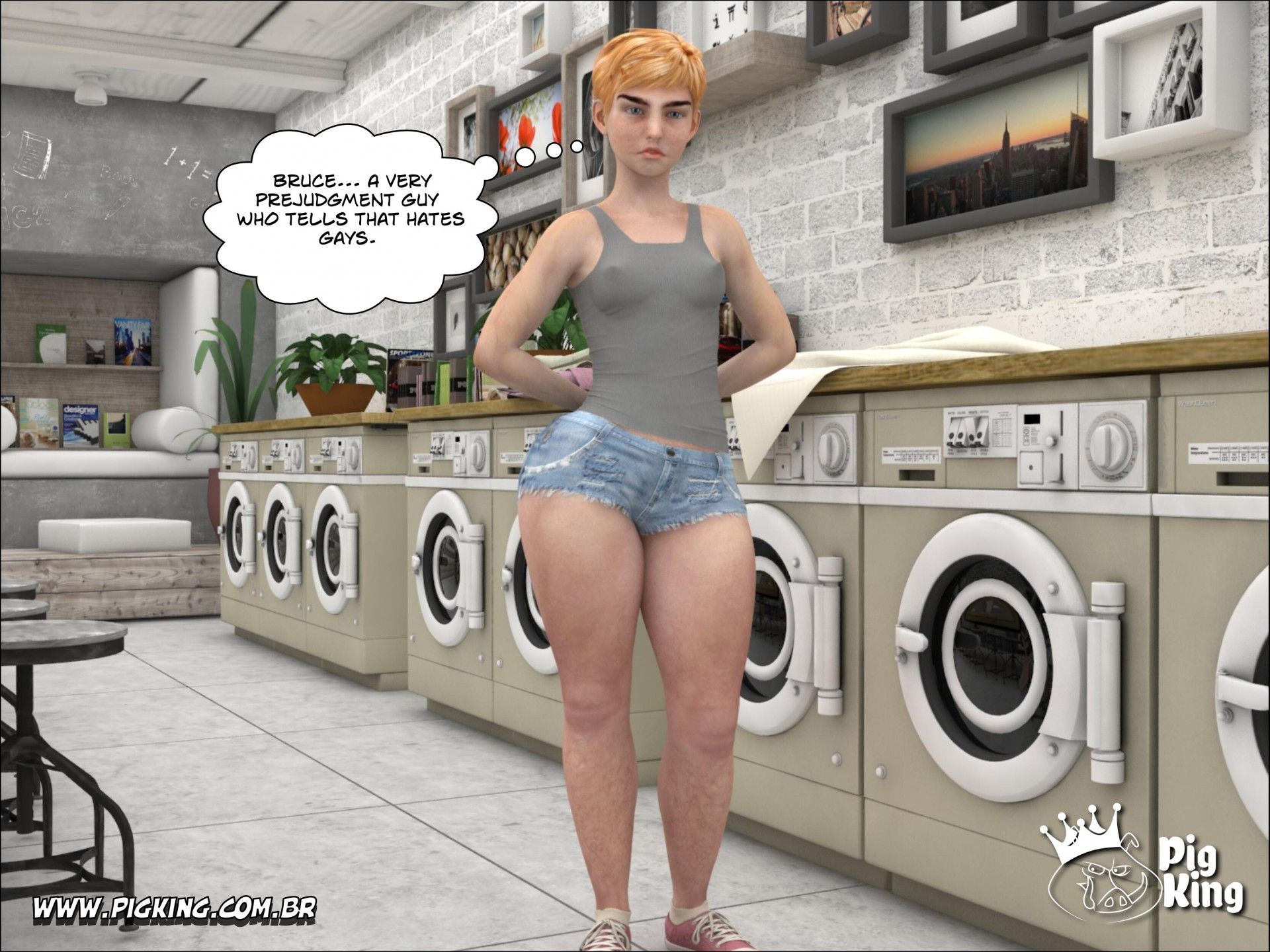 Coffee In The Laundry â Dominique  (Chapter 01)