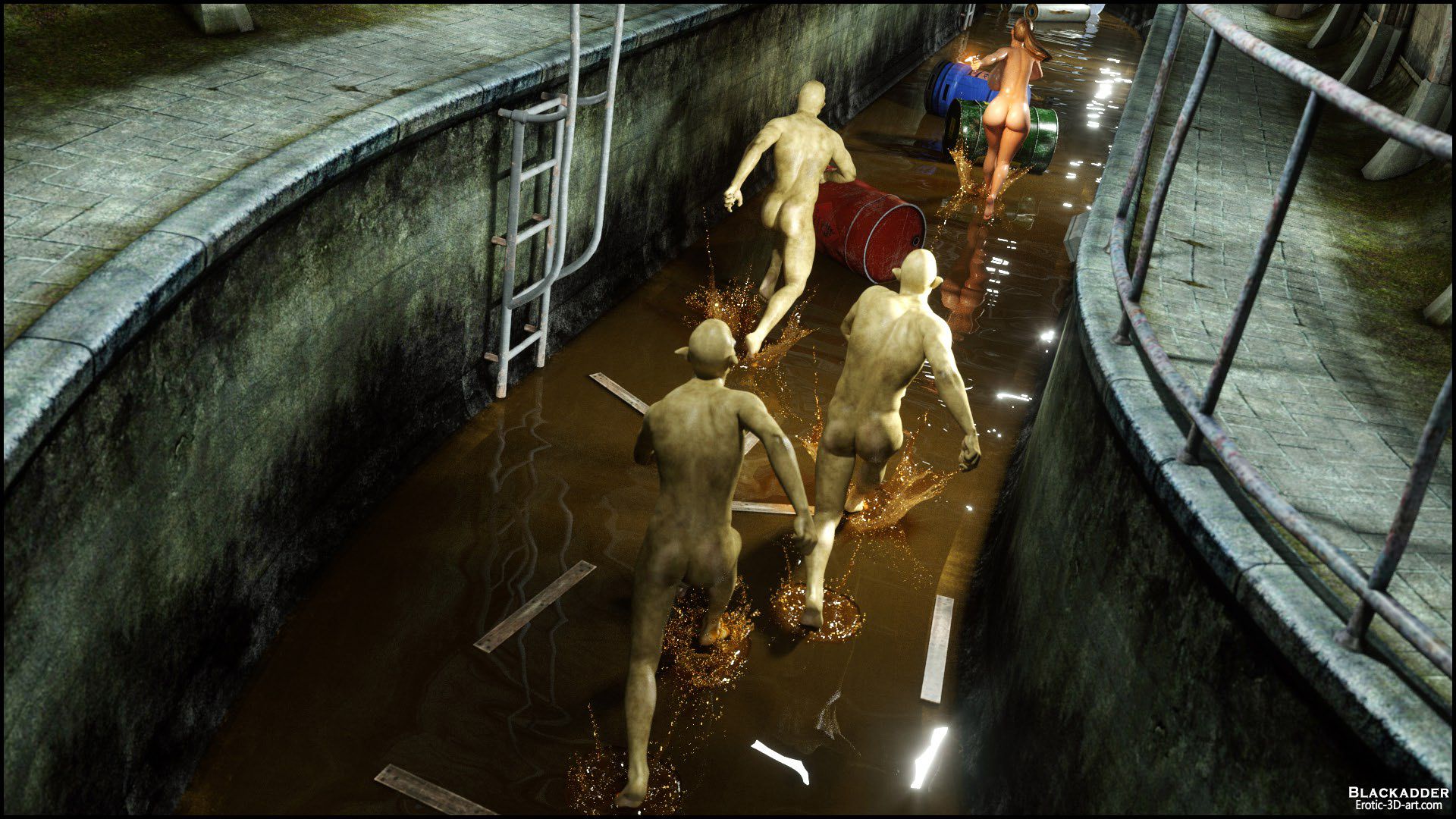 Below The City â Gisela, Skyla, Tia  (Chapter 06)